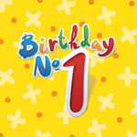 BB01 Birthday No.1 (pack of 6)